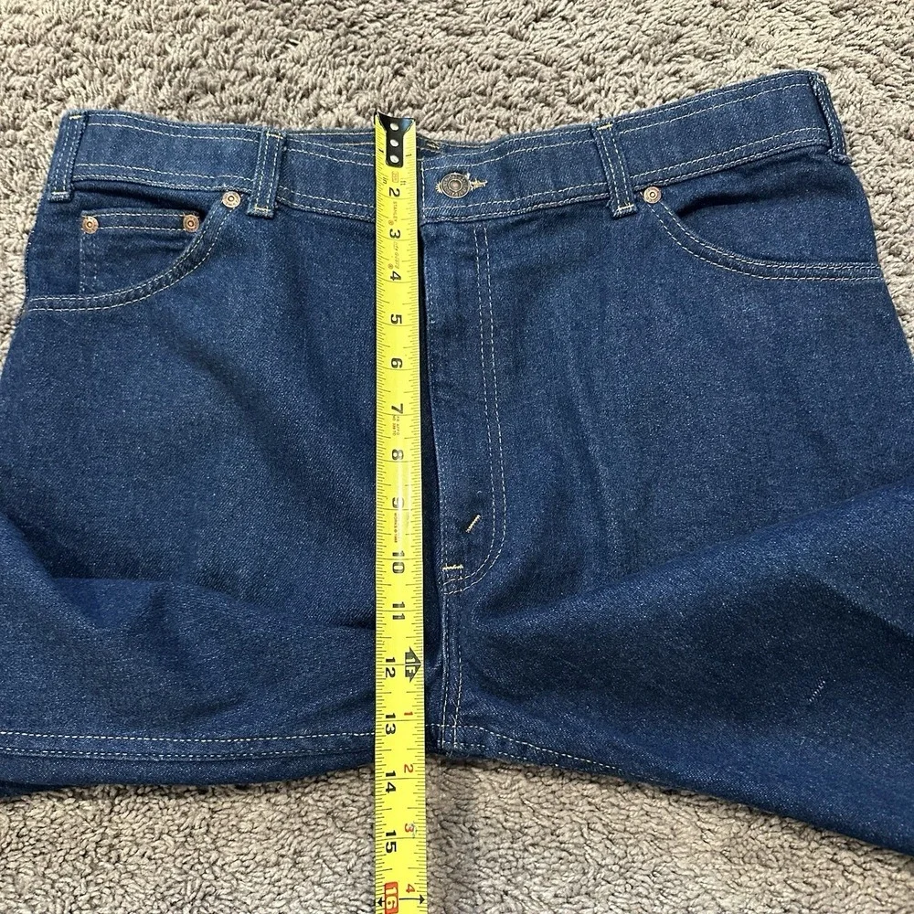 Levi's 505 Vintage Action Casuals Jeans USA Made Talon 42 Straight Fit 34x33
